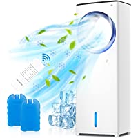 QUARED Enfriador de Aire Acondicionado- 4 en 1 Móvil Climatizador Evaporativo Ventilador Humidificador Purificador…